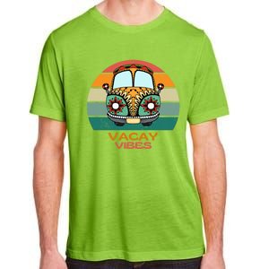 Vacay Vibes Retro Design Summer Family Vacation Holiday Gift Adult ChromaSoft Performance T-Shirt