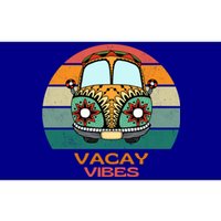 Vacay Vibes Retro Design Summer Family Vacation Holiday Gift Bumper Sticker