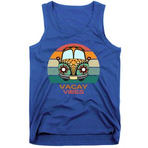 Vacay Vibes Retro Design Summer Family Vacation Holiday Gift Tank Top