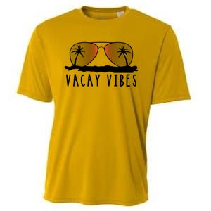 Vacay Vibes Relax Vacation Beach Summer Gift Cute Gift Cooling Performance Crew T-Shirt