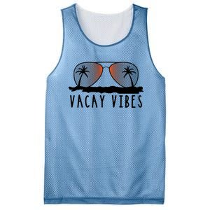 Vacay Vibes Relax Vacation Beach Summer Gift Cute Gift Mesh Reversible Basketball Jersey Tank