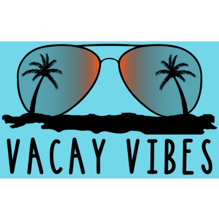 Vacay Vibes Relax Vacation Beach Summer Gift Cute Gift Bumper Sticker