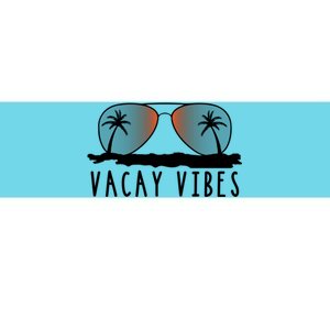 Vacay Vibes Relax Vacation Beach Summer Gift Cute Gift Bumper Sticker