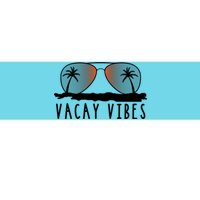 Vacay Vibes Relax Vacation Beach Summer Gift Cute Gift Bumper Sticker