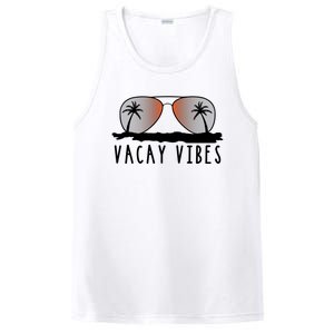 Vacay Vibes Relax Vacation Beach Summer Gift Cute Gift PosiCharge Competitor Tank