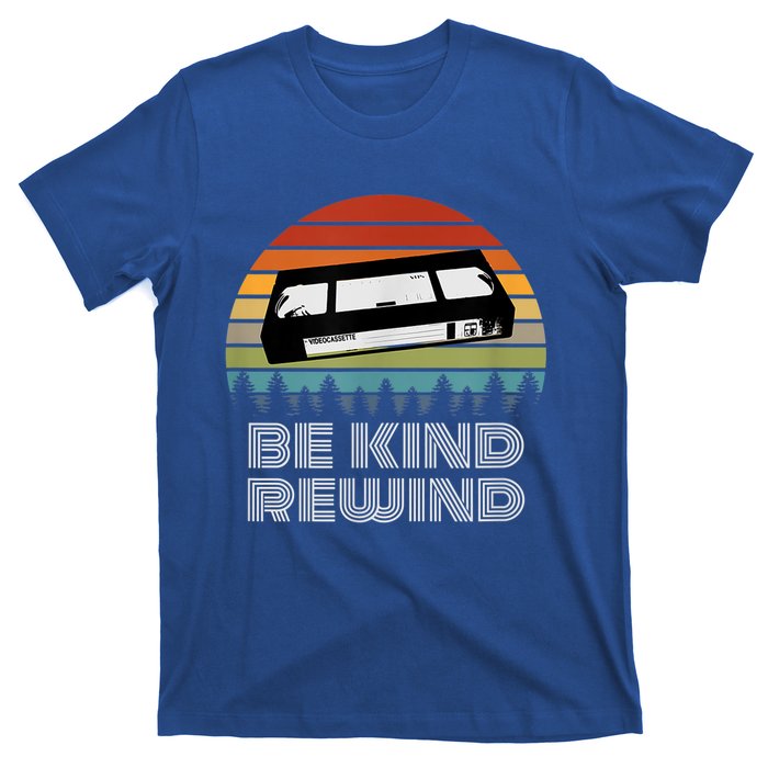 Vhs Vintage Retro 80s 90s Vcr Be Kind Rewind Gift T-Shirt