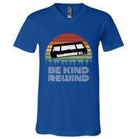 Vhs Vintage Retro 80s 90s Vcr Be Kind Rewind Gift V-Neck T-Shirt