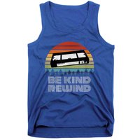 Vhs Vintage Retro 80s 90s Vcr Be Kind Rewind Gift Tank Top