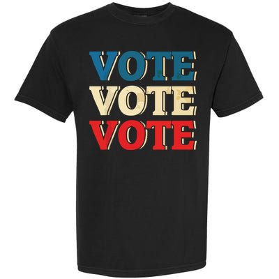 Vote Vintage Retro Go Vote Presidential Election Garment-Dyed Heavyweight T-Shirt