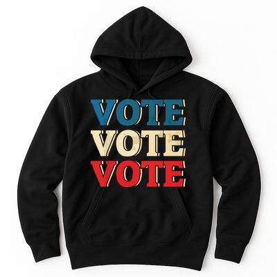 Vote Vintage Retro Go Vote Presidential Election Hoodie