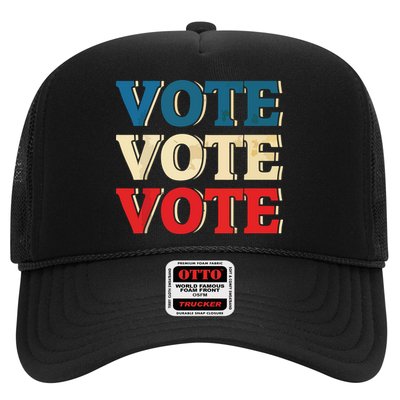 Vote Vintage Retro Go Vote Presidential Election Trucker Hat