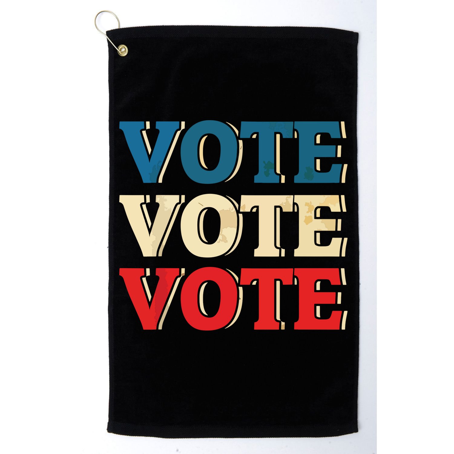 Vote Vintage Retro Go Vote Presidential Election Golf Towel