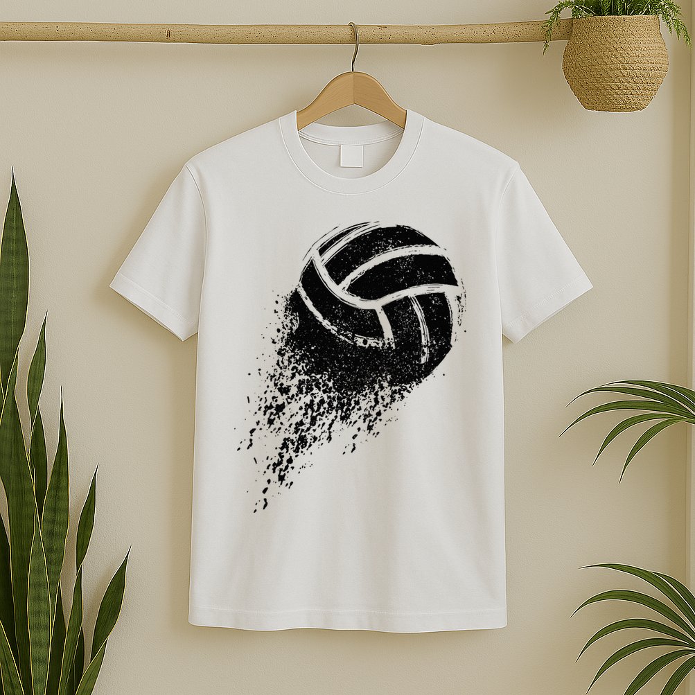 Volleyball Vintage Retro Sports Volleyball Player T-Shirt