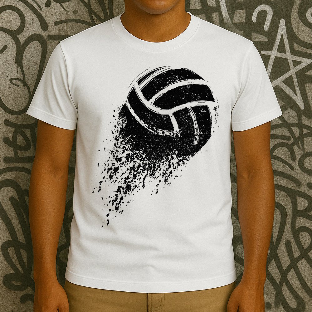 Volleyball Vintage Retro Sports Volleyball Player T-Shirt