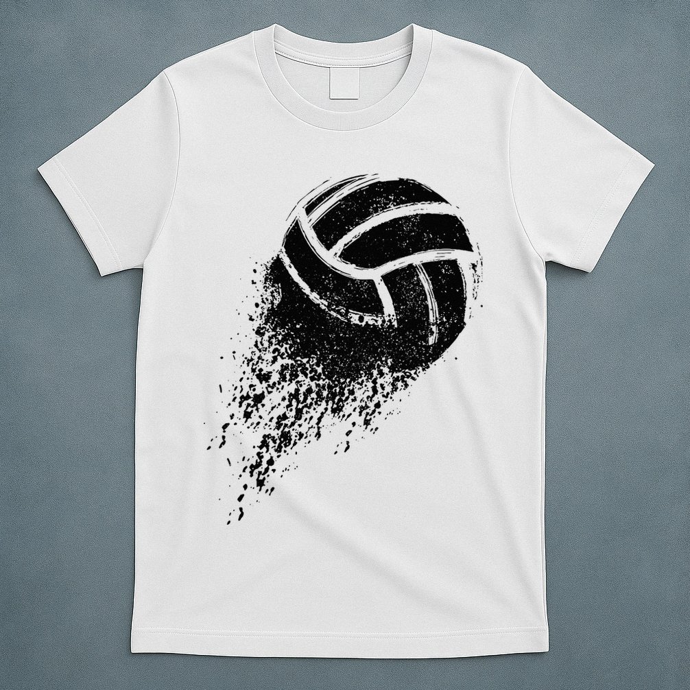 Volleyball Vintage Retro Sports Volleyball Player T-Shirt