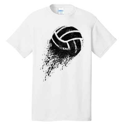 Volleyball Vintage Retro Sports Volleyball Player Tall T-Shirt