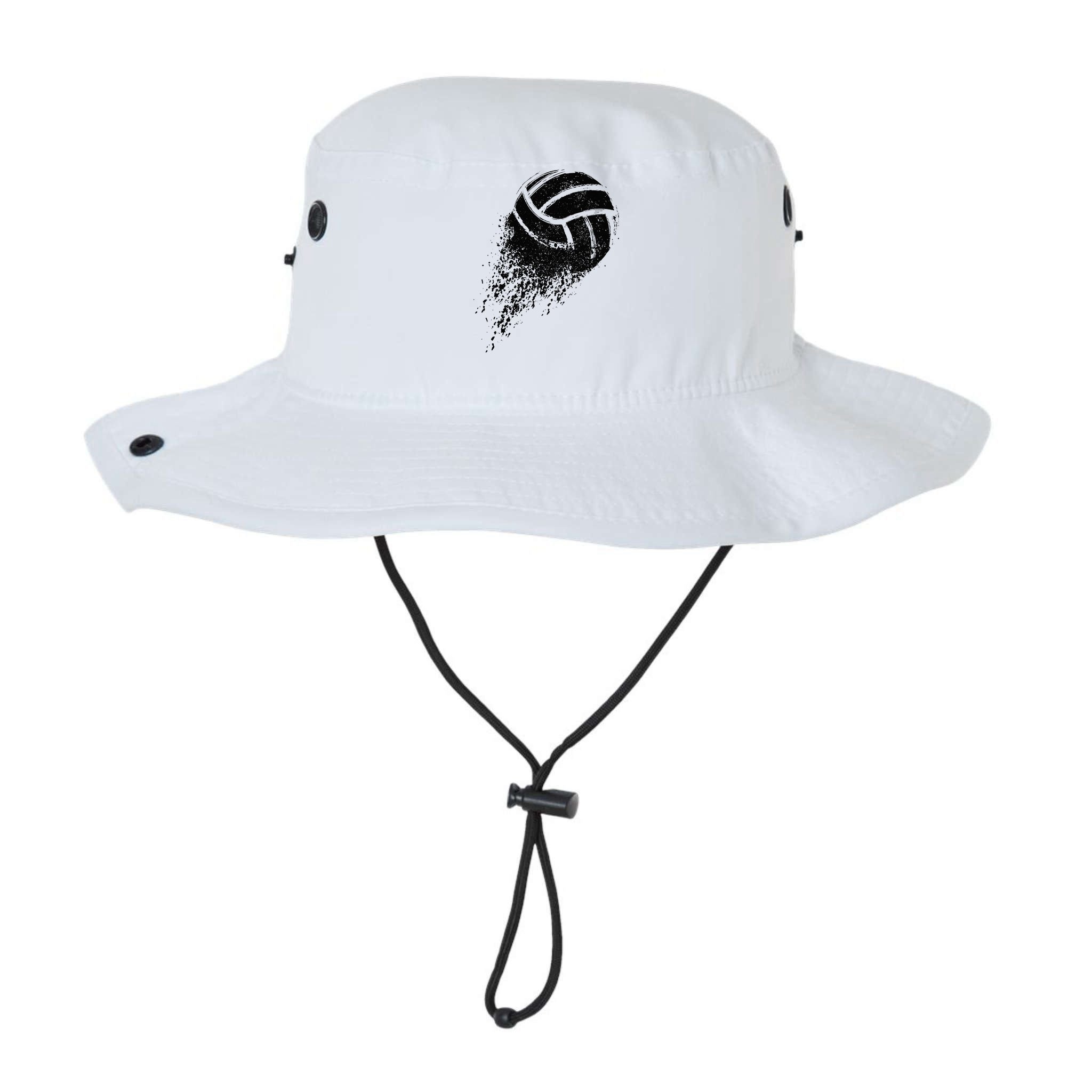 Volleyball Vintage Retro Sports Volleyball Player Bucket Hat