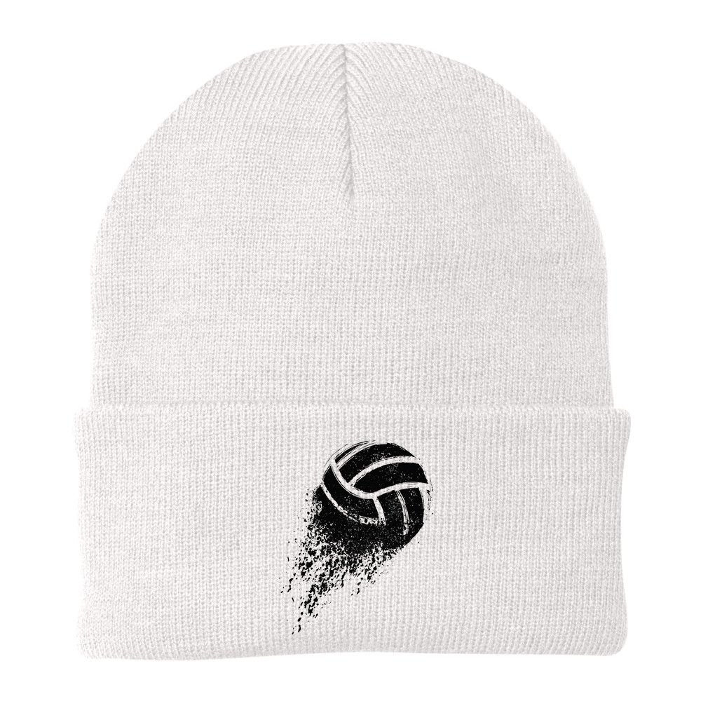 Volleyball Vintage Retro Sports Volleyball Player Beanie