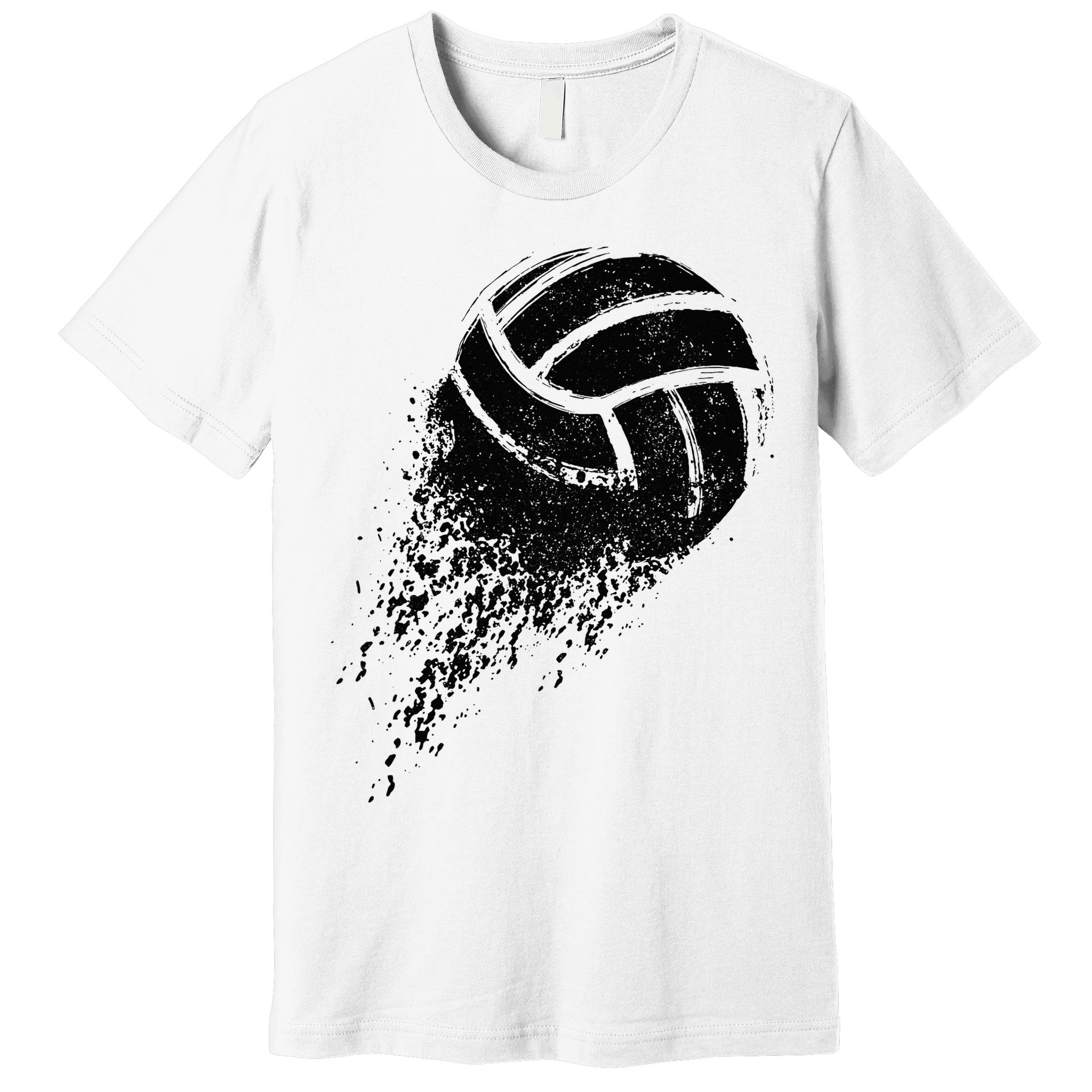 Volleyball Vintage Retro Sports Volleyball Player Premium T-Shirt