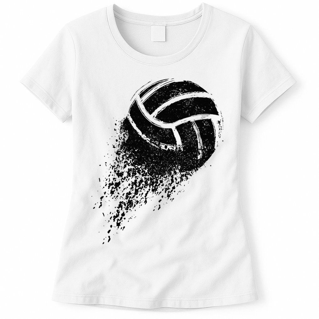 Volleyball Vintage Retro Sports Volleyball Player Womens T-Shirt