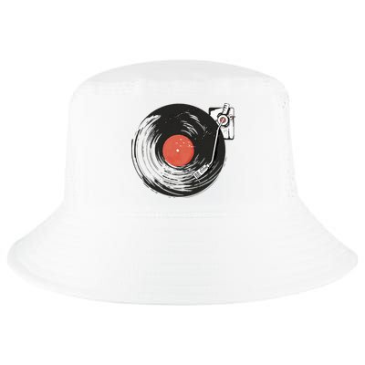 Vintage Vinyl Record Player Summer Vibes Retro Style Cool Comfort Performance Bucket Hat