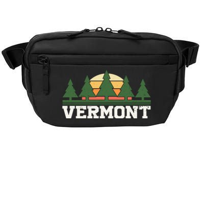 Vintage Vermont Retro Logo Crossbody Pack