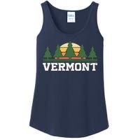 Vintage Vermont Retro Logo Ladies Essential Tank