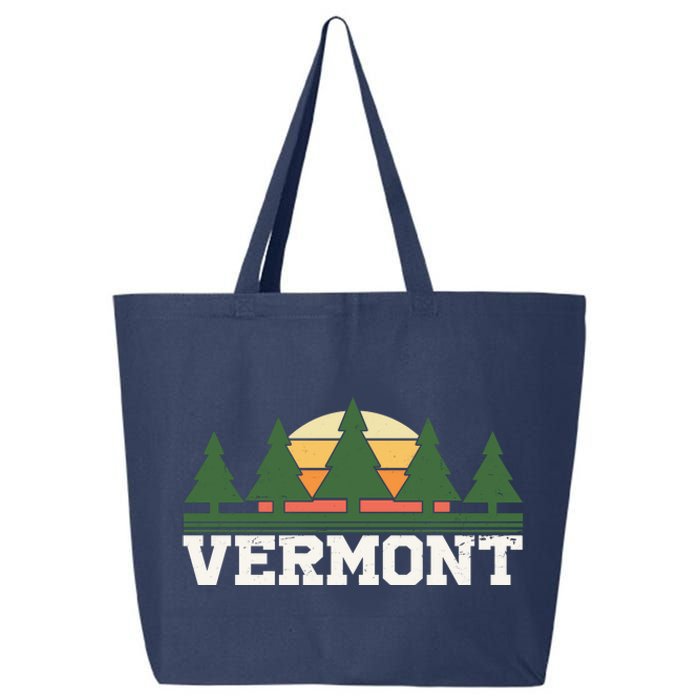 Vintage Vermont Retro Logo 25L Jumbo Tote