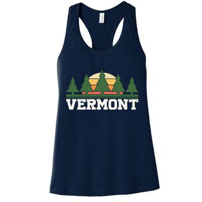Vintage Vermont Retro Logo Womens Tank Top