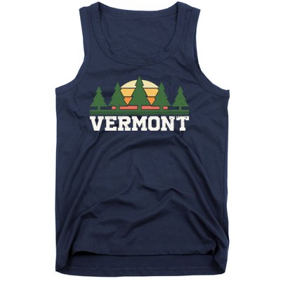 Vintage Vermont Retro Logo Tank Top