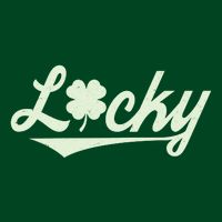Vintage Varsity Style St Patricks Day Lucky Logo Tie-Dye T-Shirt