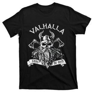 Viking Valhalla Sons Of Odin Norse Nordish Thor Mythology T-Shirt