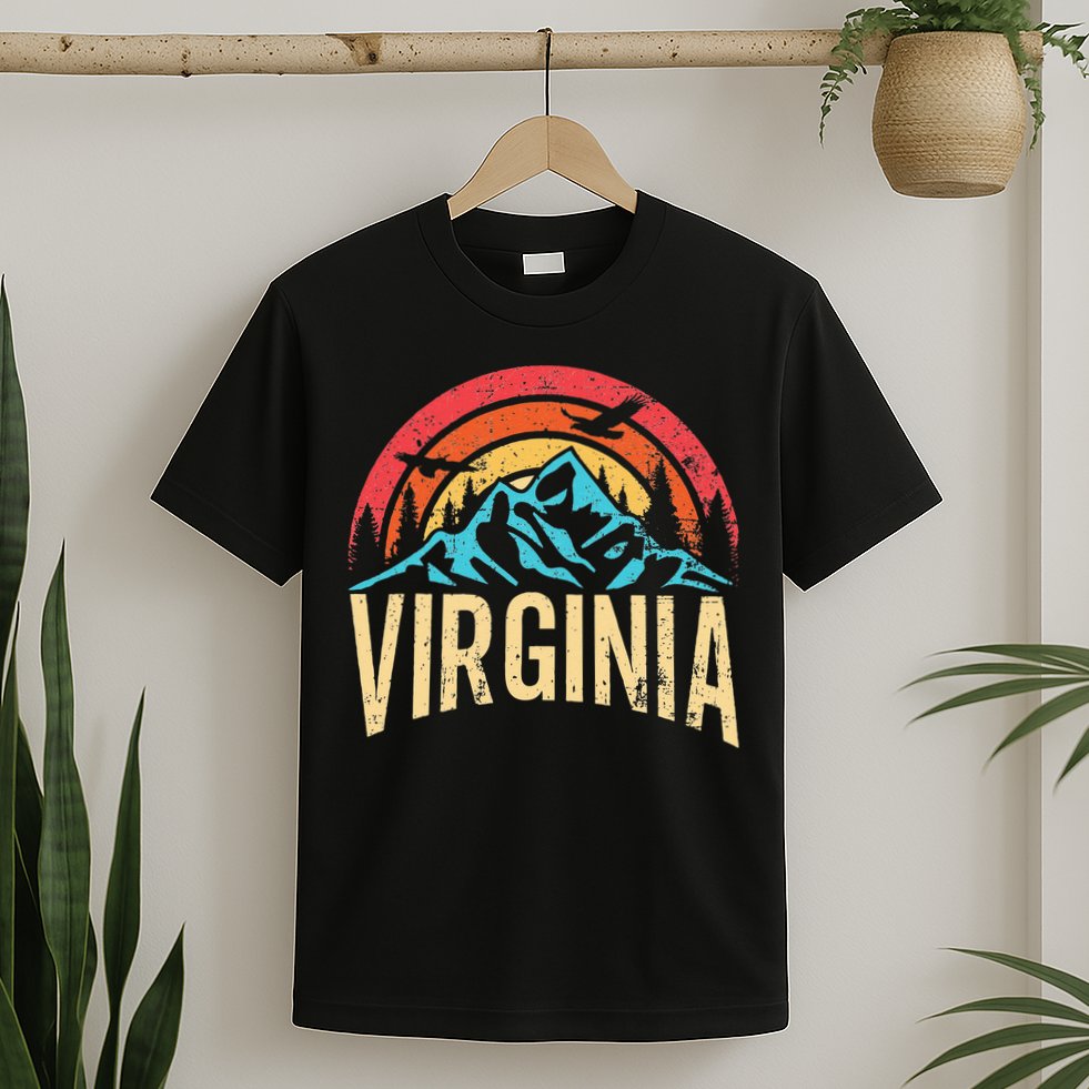 Virginia Virginia State Retro Virginia T-Shirt