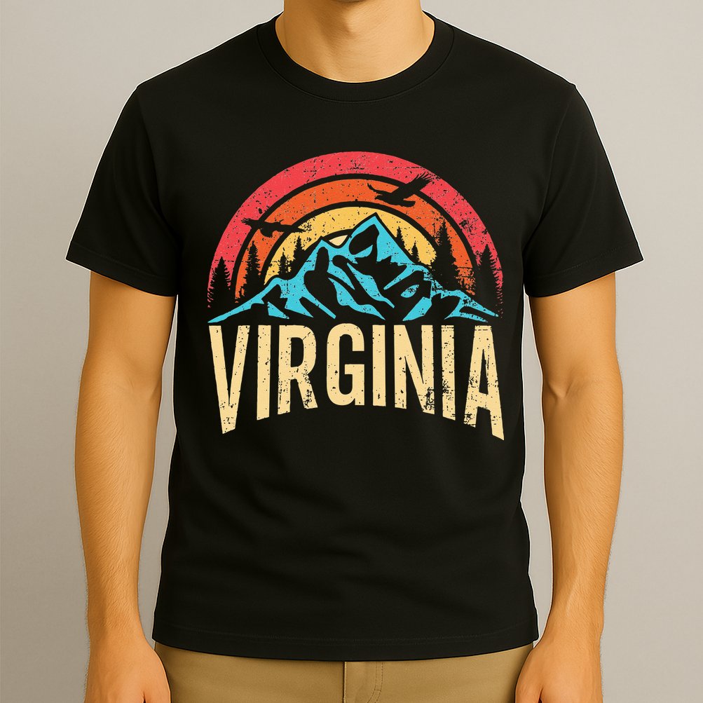 Virginia Virginia State Retro Virginia T-Shirt