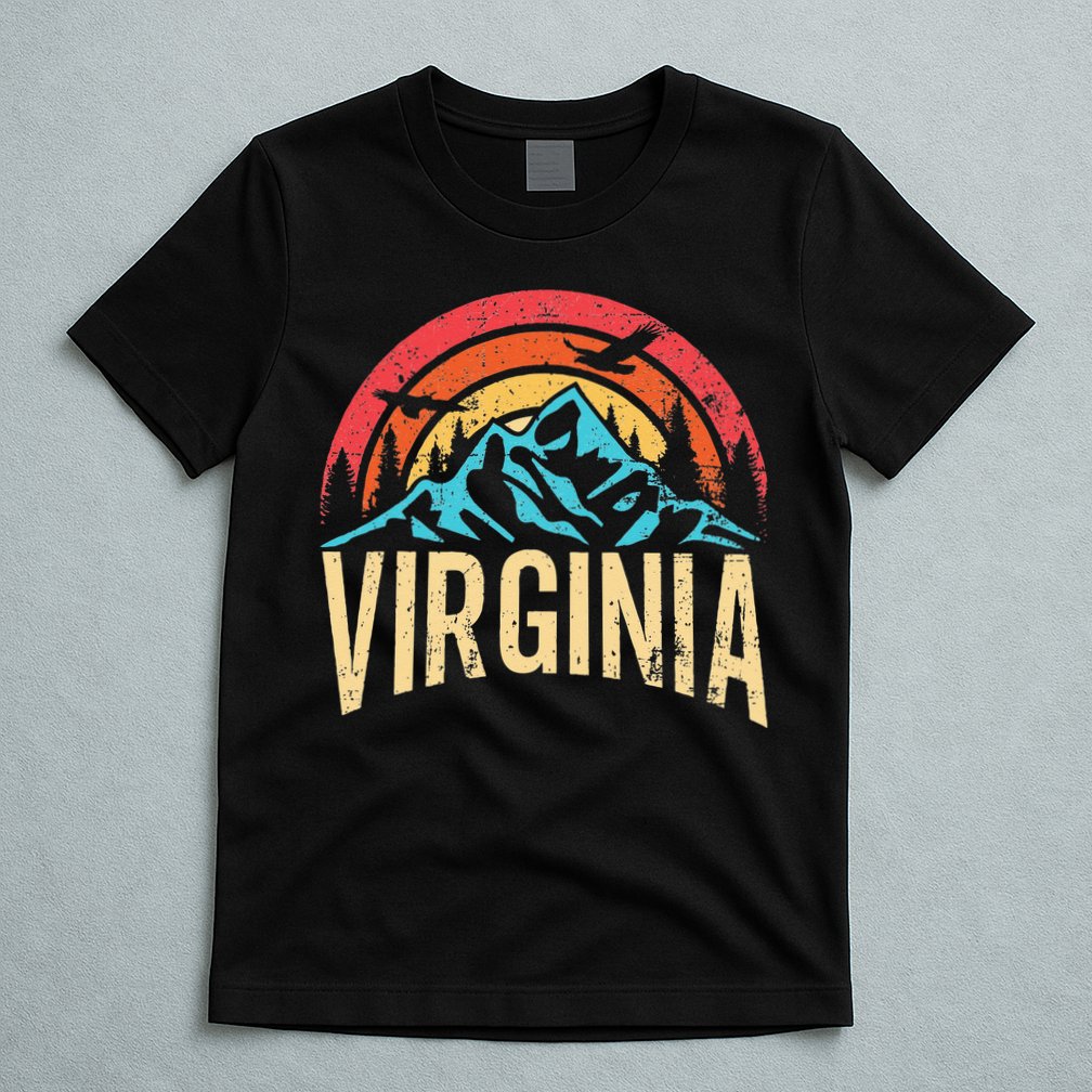 Virginia Virginia State Retro Virginia T-Shirt