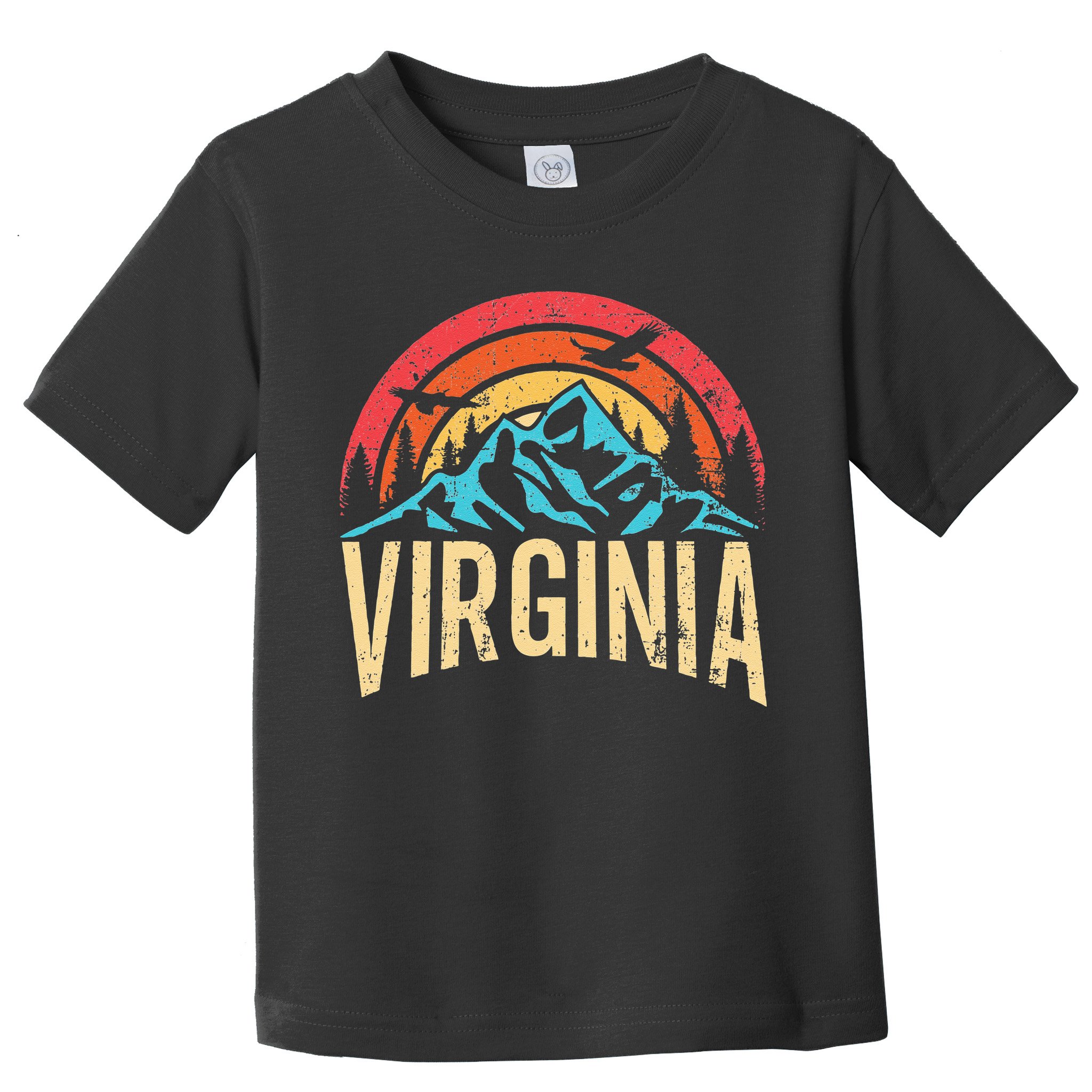 Virginia Virginia State Retro Virginia Toddler T-Shirt