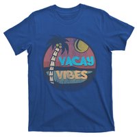 Vintage Vacay Summer Vacation Vibes Tee Beach Palms Cruise Gift T-Shirt