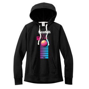 Vaporwave Vhs Scotch E180 Eg+ Women's Fleece Hoodie