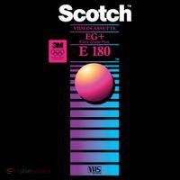 Vaporwave Vhs Scotch E180 Eg+ 16 in Basic Backpack