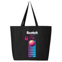 Vaporwave Vhs Scotch E180 Eg+ 25L Jumbo Tote
