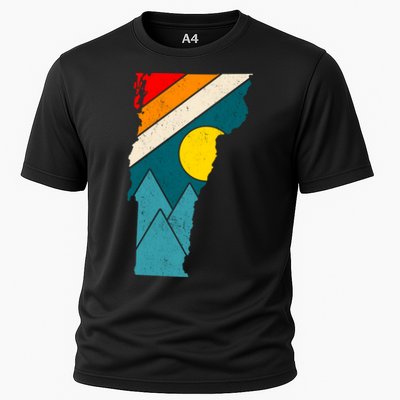 Vintage Vermont Sunset Performance Shirt