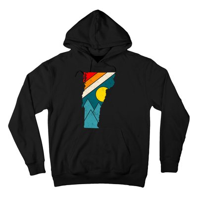 Vintage Vermont Sunset Hoodie