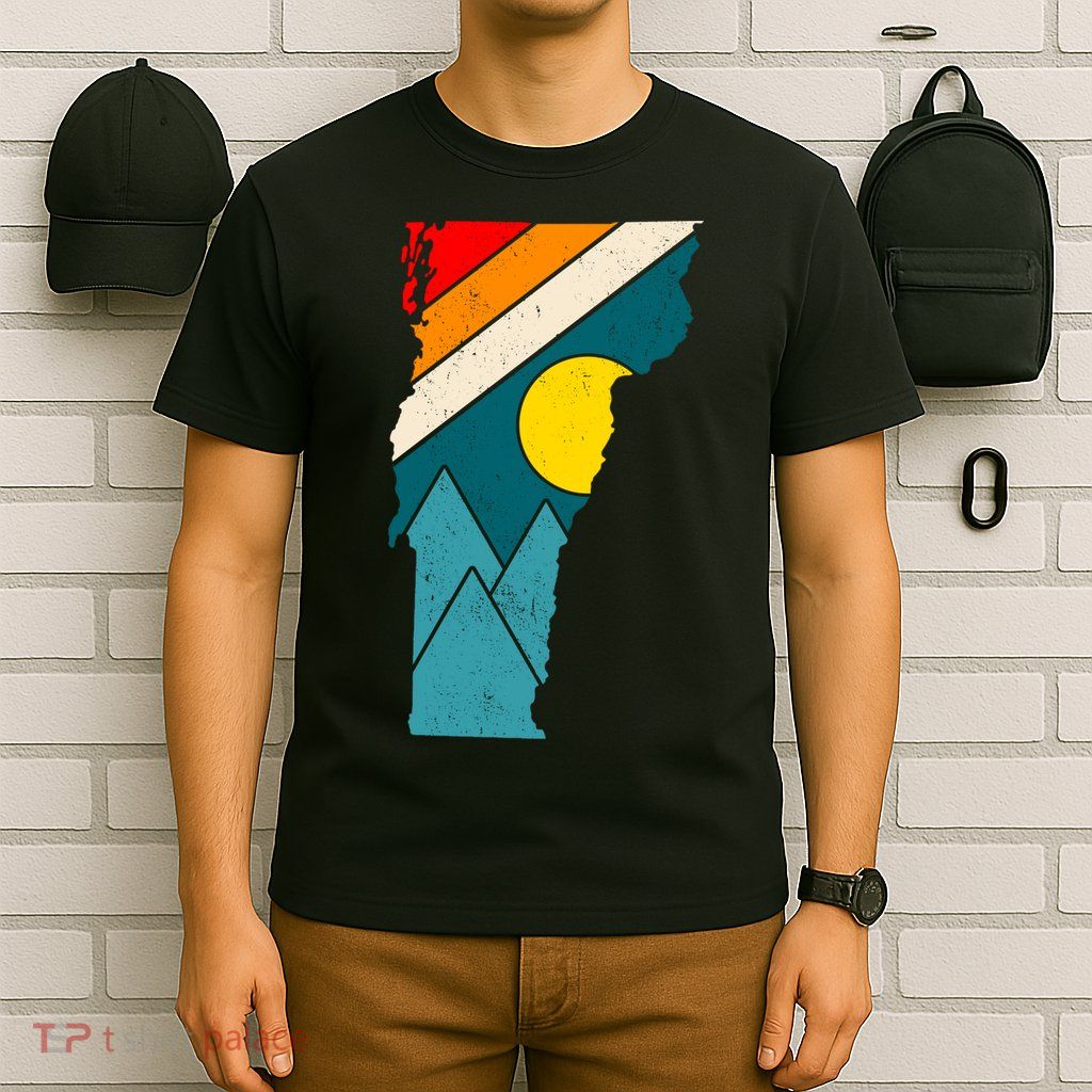 Vintage Vermont Sunset T-Shirt