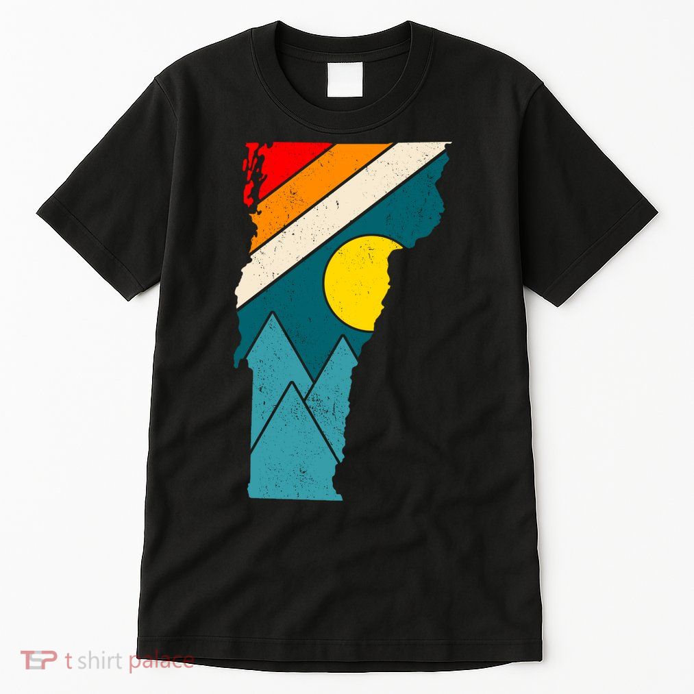 Vintage Vermont Sunset Tall T-Shirt