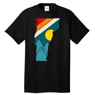 Vintage Vermont Sunset Tall T-Shirt