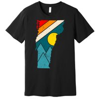 Vintage Vermont Sunset Premium T-Shirt