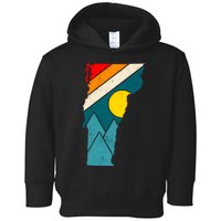 Vintage Vermont Sunset Toddler Hoodie