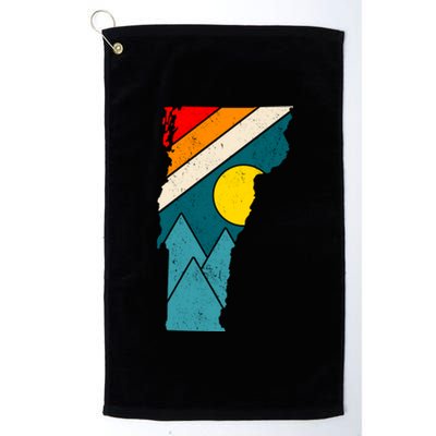 Vintage Vermont Sunset Platinum Collection Golf Towel