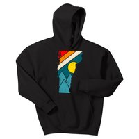 Vintage Vermont Sunset Kids Hoodie