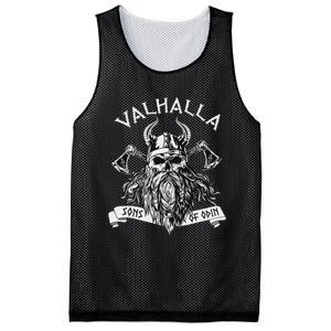 Viking Valhalla Sons Of Odin Norse Nordish Thor Mythology Mesh Reversible Basketball Jersey Tank